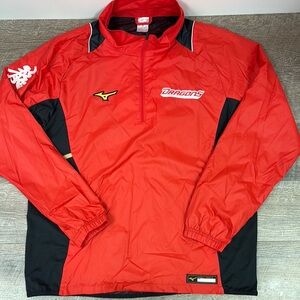 Mizuno Wei Chuan Dragons 1/4 Zip Windbreaker 2XL